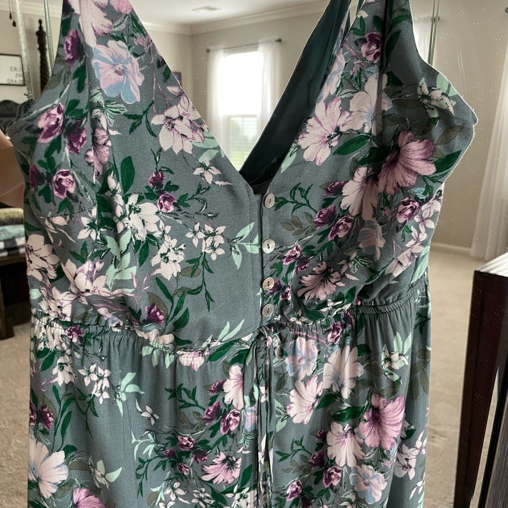 Spaghetti Strap Boho Dress size medium